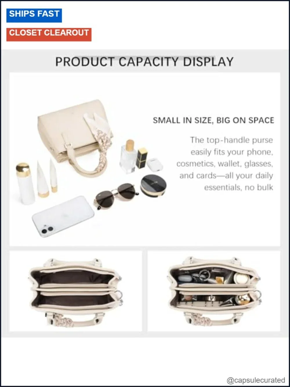 Top Handle Satchel, Vegan Leather Crossbody, Detachable Scarf